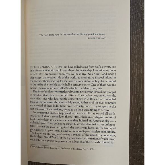 Flags of Our Fathers by James Bradley Book - Picture 4 of 5